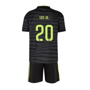 Real Madrid Vinicius Junior #20 babykläder Tredje Tröja barn 2022-23 Korta ärmar (+ Korta byxor)